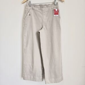 SPANX Cream Ankle Cropped Pants